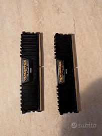 coppia RAM Corsair VENGEANCE 16gb (8gb)