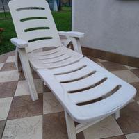Sedia/Lettino prendisole da giardino