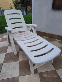 Sedia/Lettino prendisole da giardino