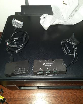 5 ventole corsair ARGB LL120+2 controller