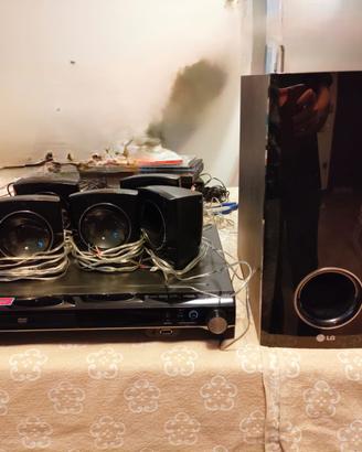 Sistema home theatre LG 2008