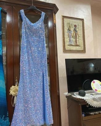 vestito con pailettes