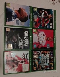 lotto di 6 giochi Xbox One