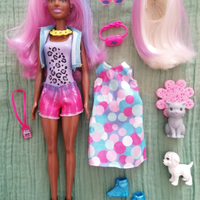 Barbie color reveal double outfits