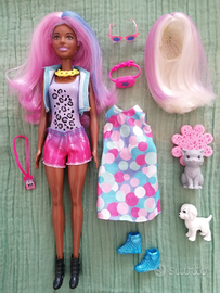 Barbie color reveal double outfits