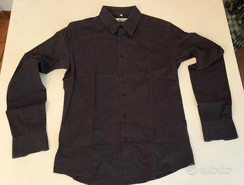 Camicia maniche lunghe Imperial XL Nero cotone el.