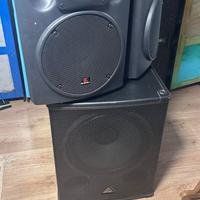 subwoofer Behringer +2 energy ep250pwd