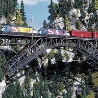 Ponte a travate metalliche FALLER 120535 "Bietscht