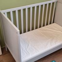 Lettino culla  IKEA Sundvik con sbarre rimovibili
