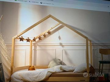 Letto matrimoniale a capanna Mon lit Cabane