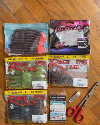 Esche da pesca per black bass