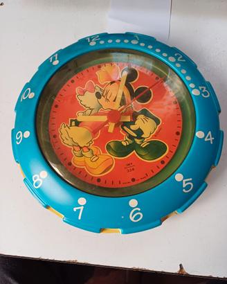 vintage orologio da parete disney
