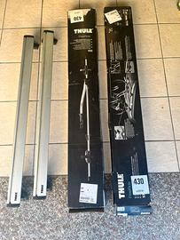 Portapacchi e 2 portabici THULE