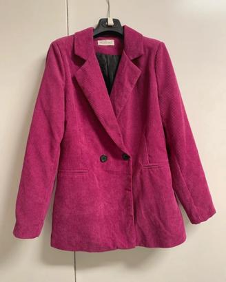 Blazer in velluto a coste