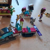 Lego friends 41323 Lo Chalet del villaggio inverna