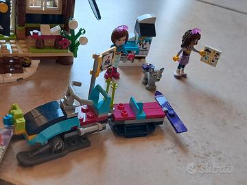 Lego friends 41323 Lo Chalet del villaggio inverna