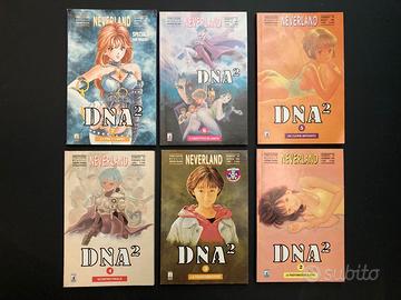 Fumetto manga DNA2, da 2 a 7 (manca l'1)