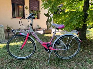Bicicletta donna Lombardo 24 Rimini, colore bianco