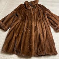 Pelliccia di autentico visone