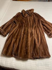 Pelliccia di autentico visone