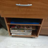 mobiletto porta TV con ruote