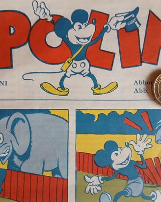 Moneta 1 dollaro e ristampa Topolino