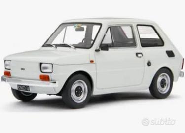  vorrei modellino fiat 126 Laudoracing bianco