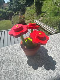 Fiori stile lego ingranditi