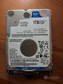 Hard Disk 2.5" 1TB Western Digital Blue SATA