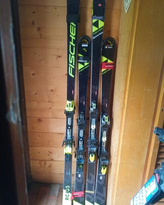 sci  Fischer fis GS 188 e SL158 gara e allenamento