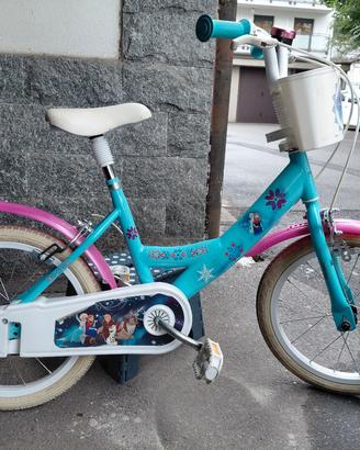 bici Frozen 16 pollici 