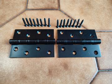 Cerniere in metallo inox per ante/porte in legno