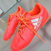 scarpe calcio Adidas rosse 35 bambino belle