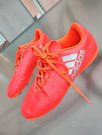 scarpe calcio Adidas rosse 35 bambino belle