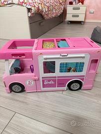 Campet dei sogni di Barbie+Vespa+famiglia con ken