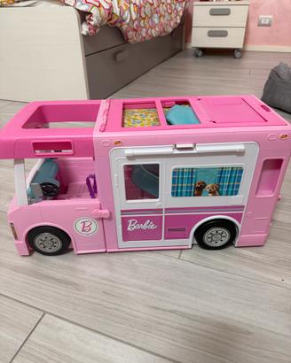 Campet dei sogni di Barbie+Vespa+famiglia con ken