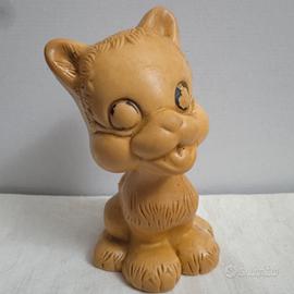 Rubbertoys Gattino in celluloide anni '60