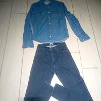 Camicia jeans +jeans donna 