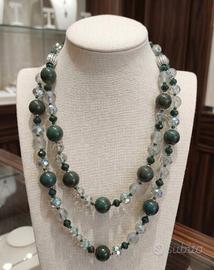 Collana in ceramica vintage