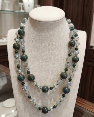 Collana in ceramica vintage