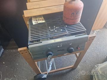 BARBECUE CAMPINGAS MOD ADELAIDE WOODY MOD IN LEGNO