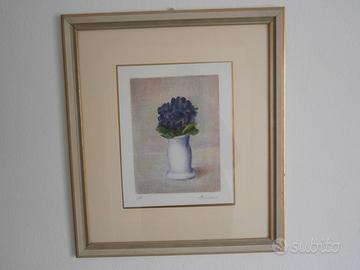 Vaso di violette di Antonio Bueno