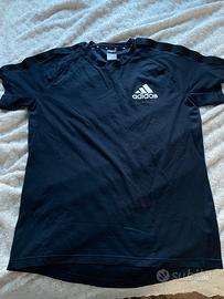 maglia adidas blu da ragazzo