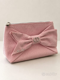 Pochette Miss Dior rosa cipria con fiocco