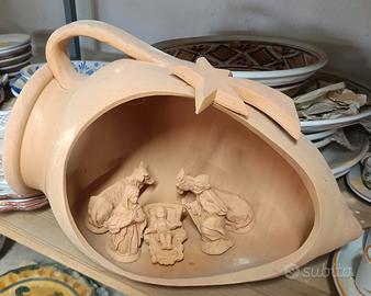 Presepe Natività  Terra cotta 