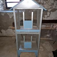 Voliera uccelli + accessori