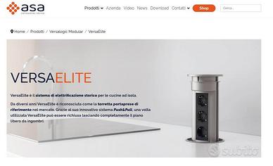 TORRETTA ELETTRICA A SCOMPARSA VERSAELITE - NUOVA