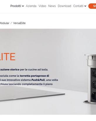 TORRETTA ELETTRICA A SCOMPARSA VERSAELITE - NUOVA