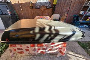 Baule box da tetto auto G3 390 L – 196×76×36 cm