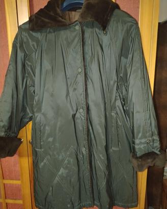 Cappotto impermeabile imbottito
